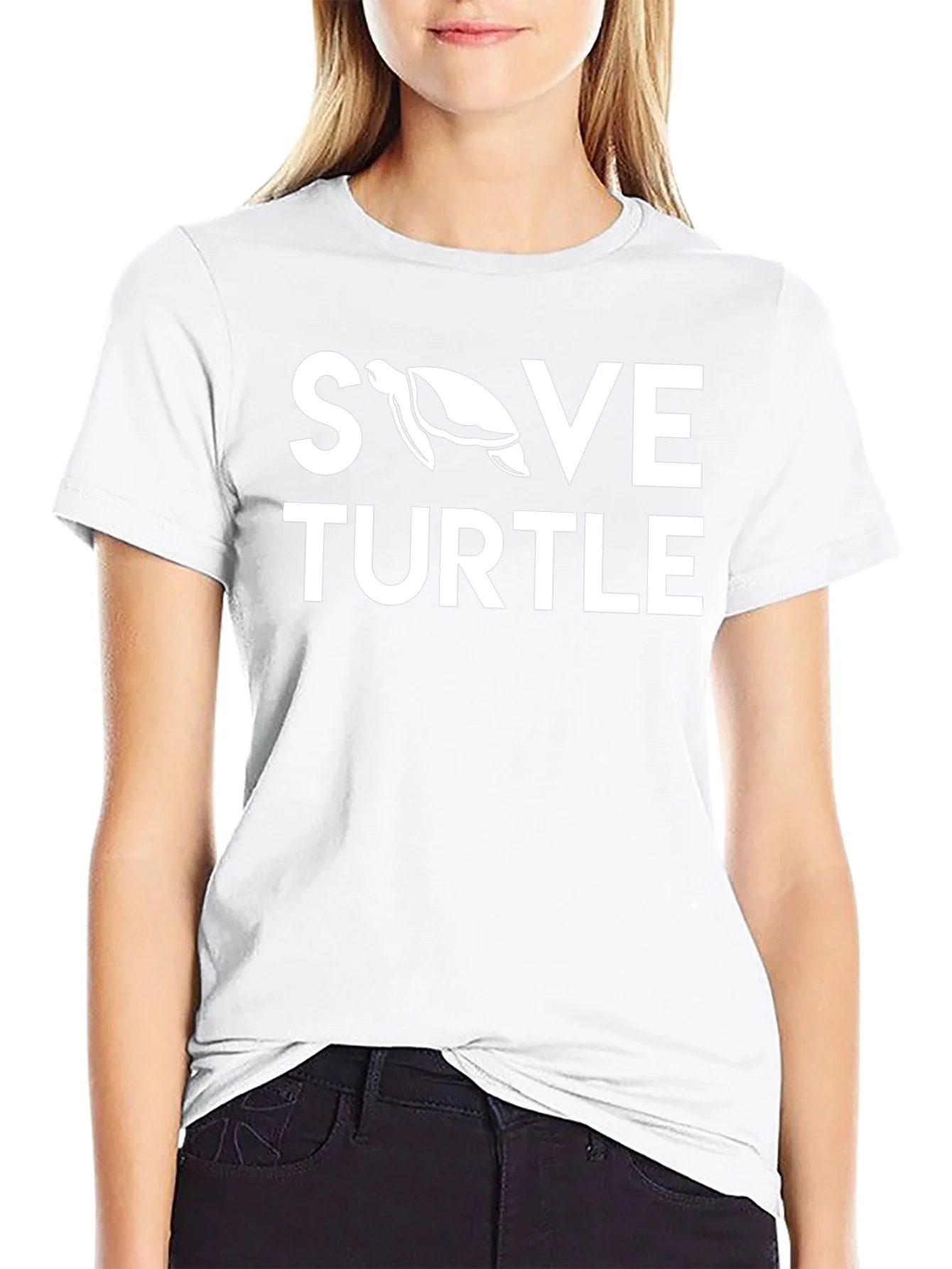 Save Turtle Graphic T-Shirt