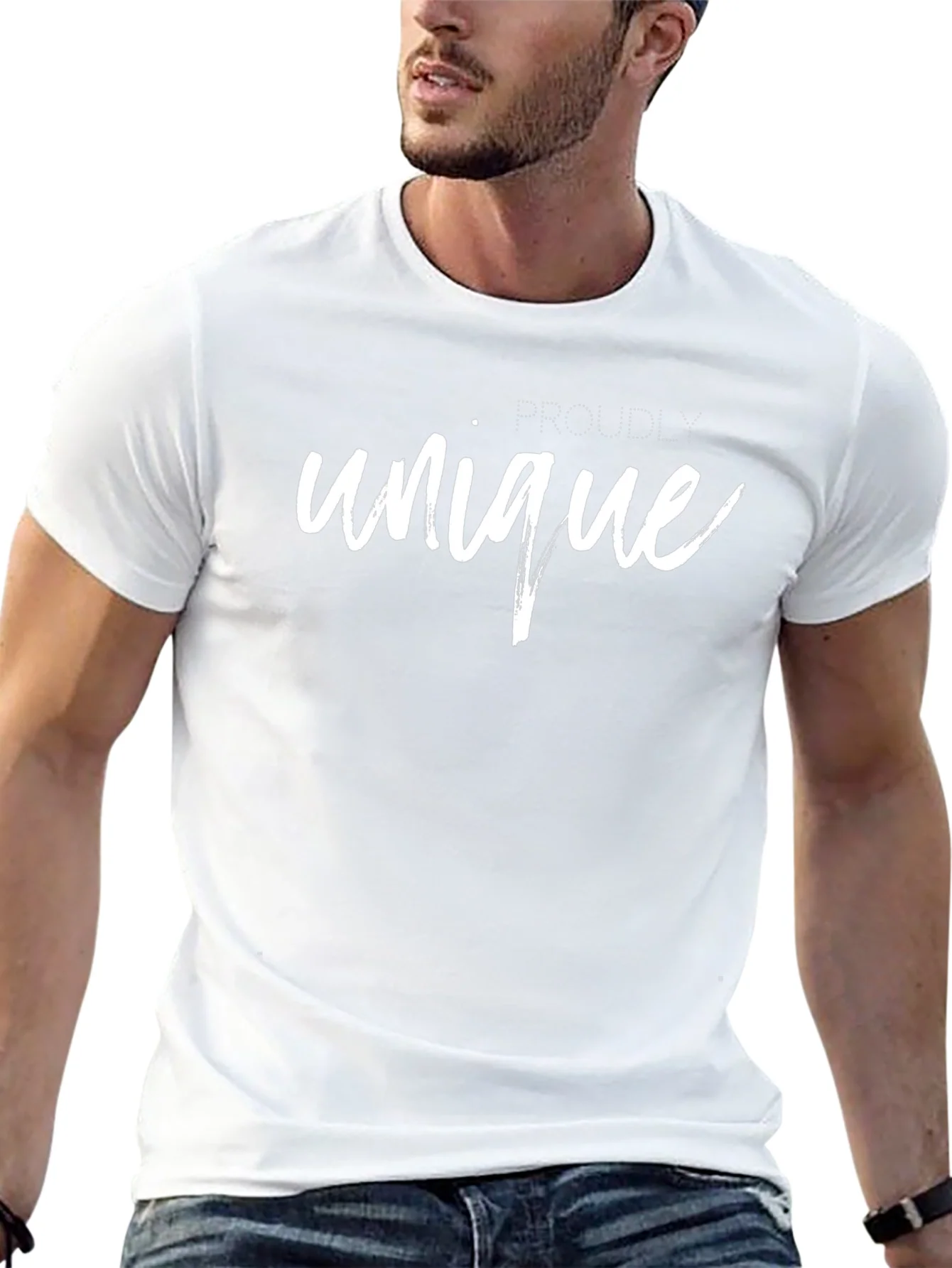Unique Graphic Tee - Soft Cotton Blend T-Shirt