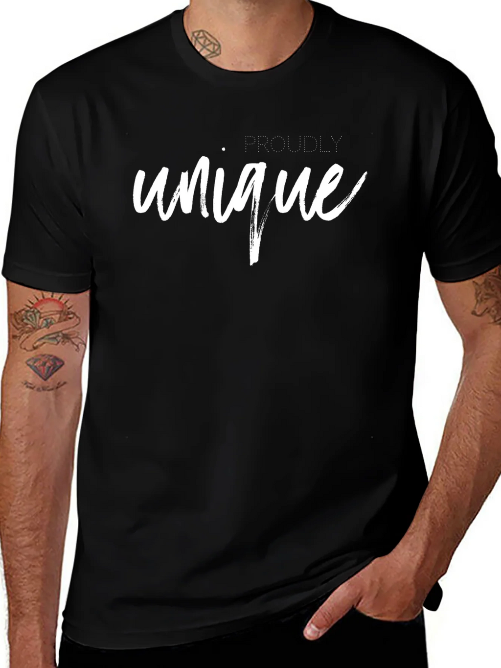 Unique Graphic Tee - Soft Cotton Blend T-Shirt