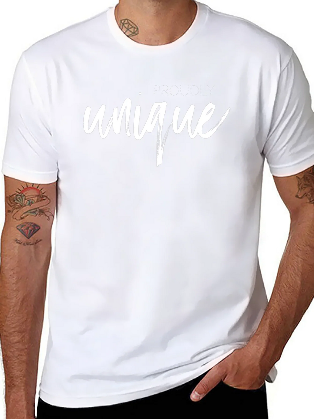 Unique Graphic Tee - Soft Cotton Blend T-Shirt
