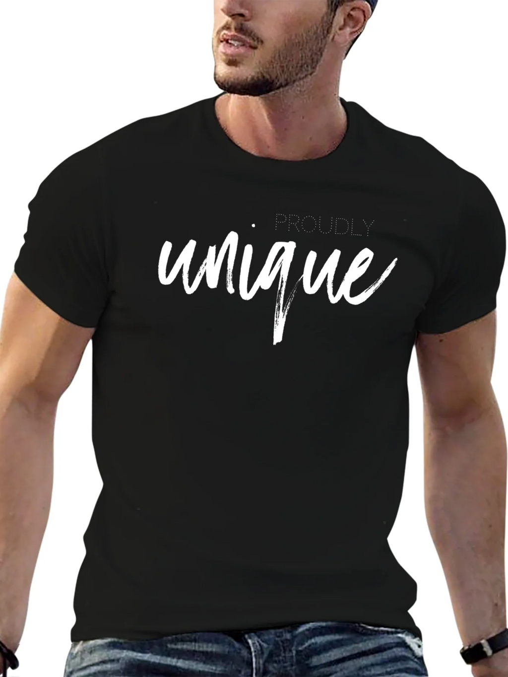 Unique Graphic Tee - Soft Cotton Blend T-Shirt