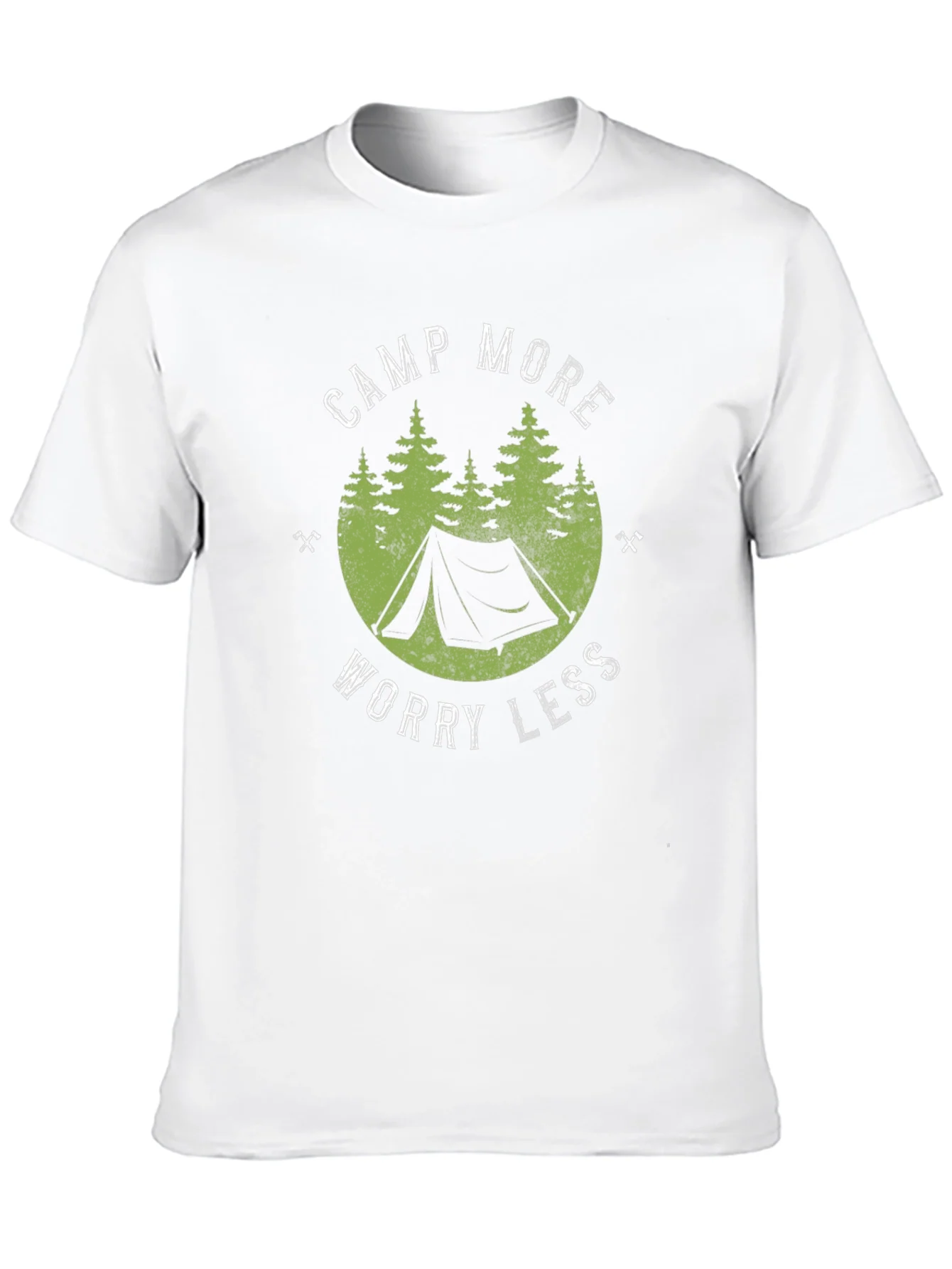 Camp More Worry Less Graphic Tee