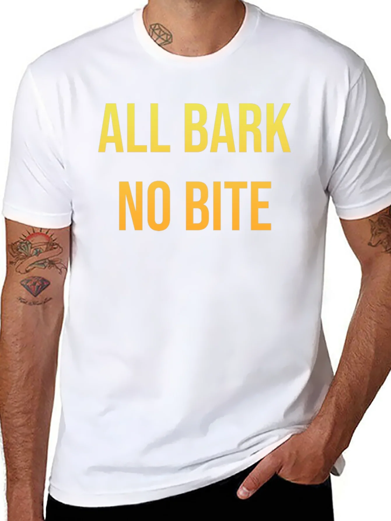 All Bark No Bite Graphic Tee