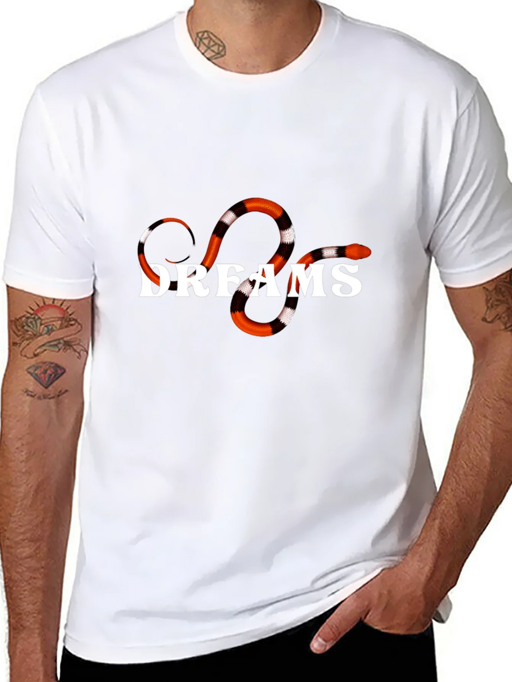 Dreams Snake Graphic T-Shirt