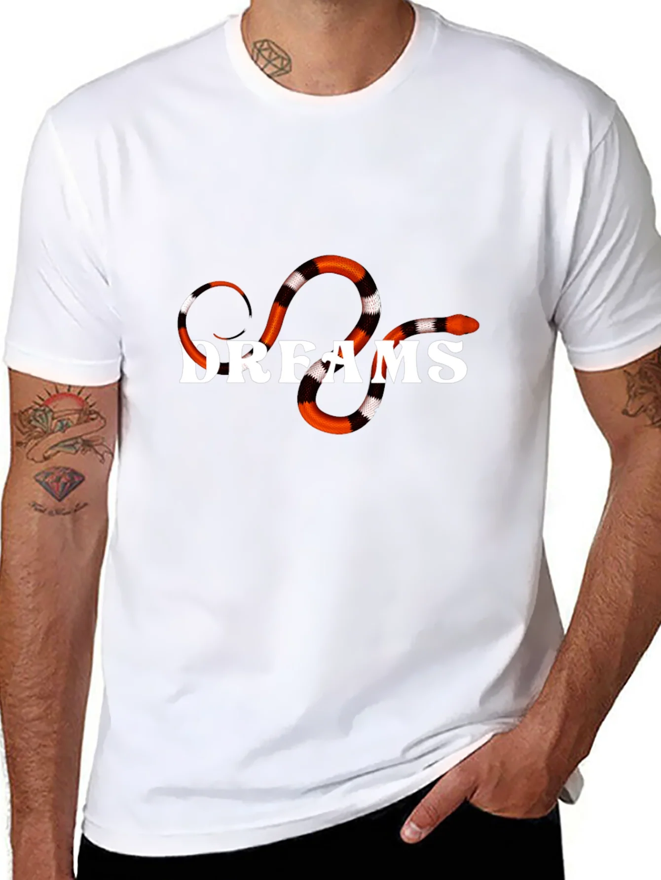 Dreams Snake Graphic T-Shirt