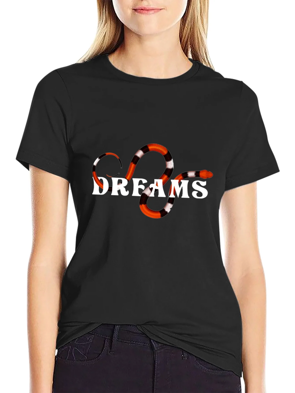 Dreams Snake Graphic T-Shirt
