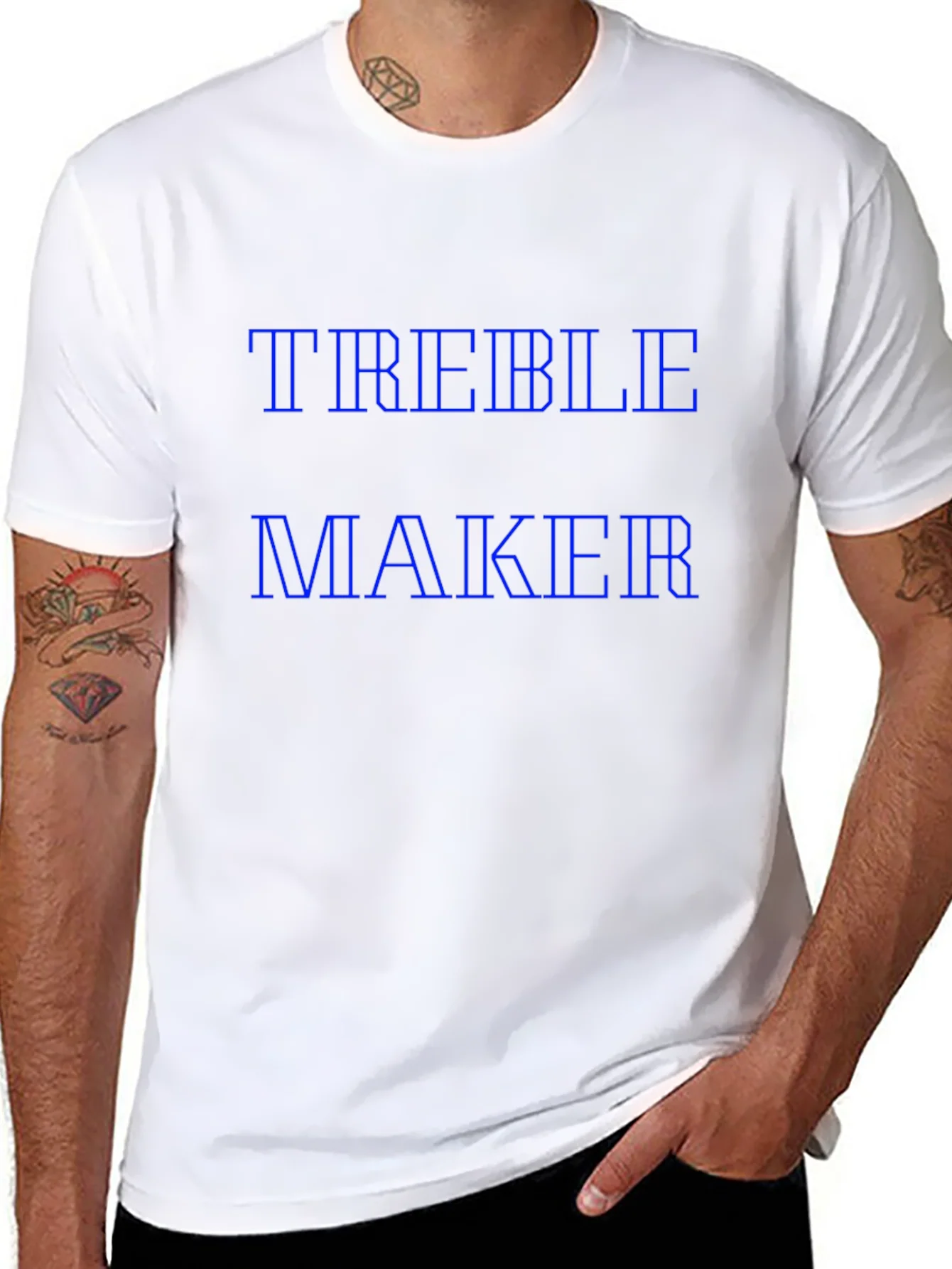 Treble Maker Black Graphic Tee