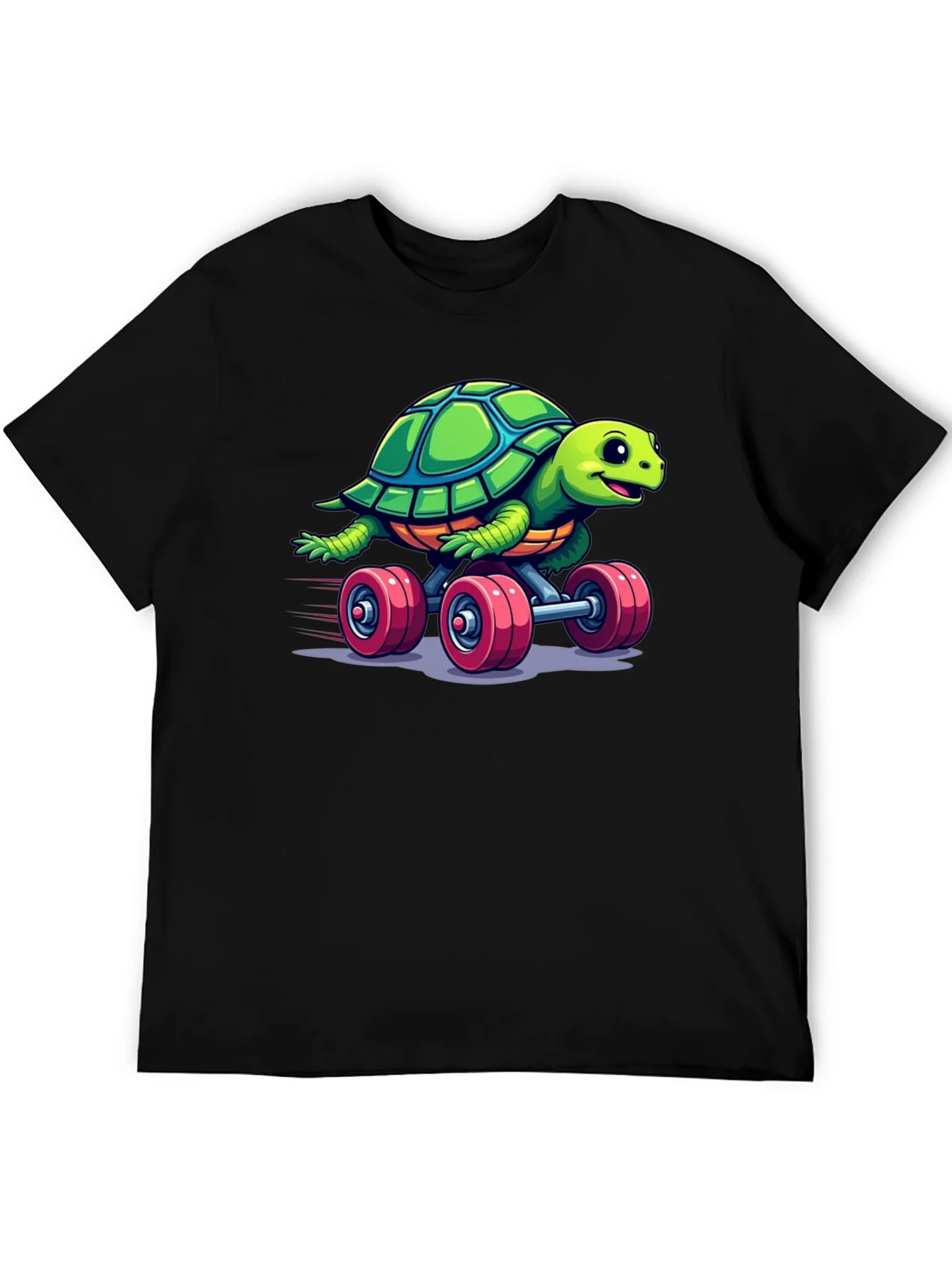 Turtle Skateboard Graphic Tee