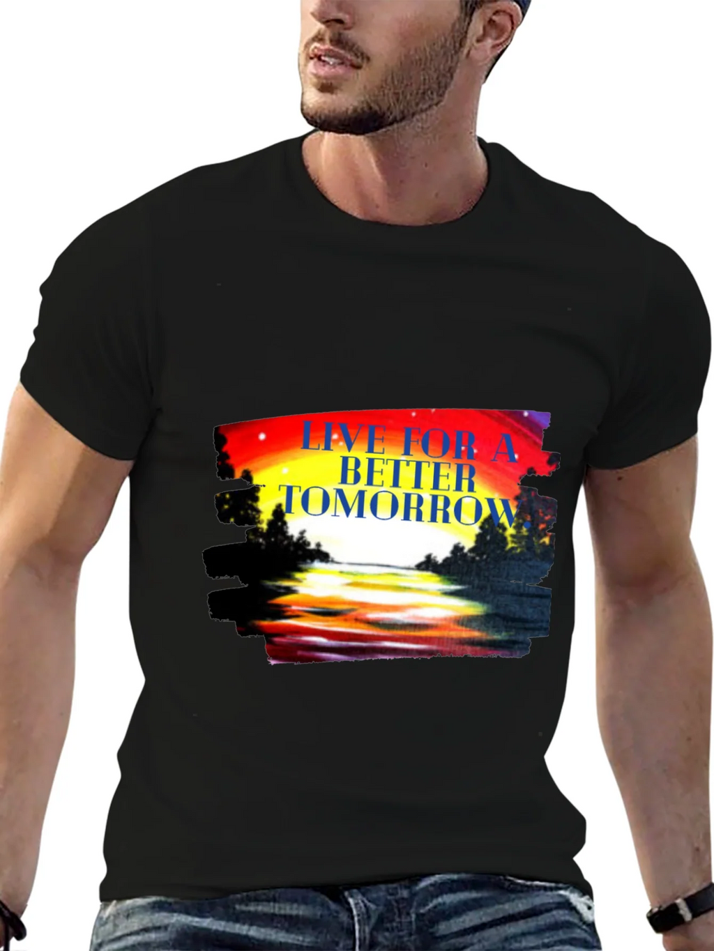 Live for a Better Tomorrow Graphic Tee