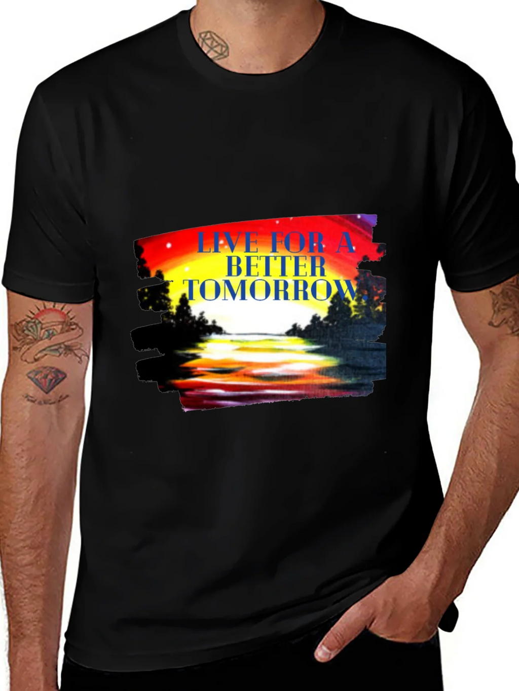 Live for a Better Tomorrow Graphic Tee