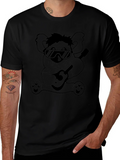 Cool Koala Guitar T-Shirt - Black Cotton