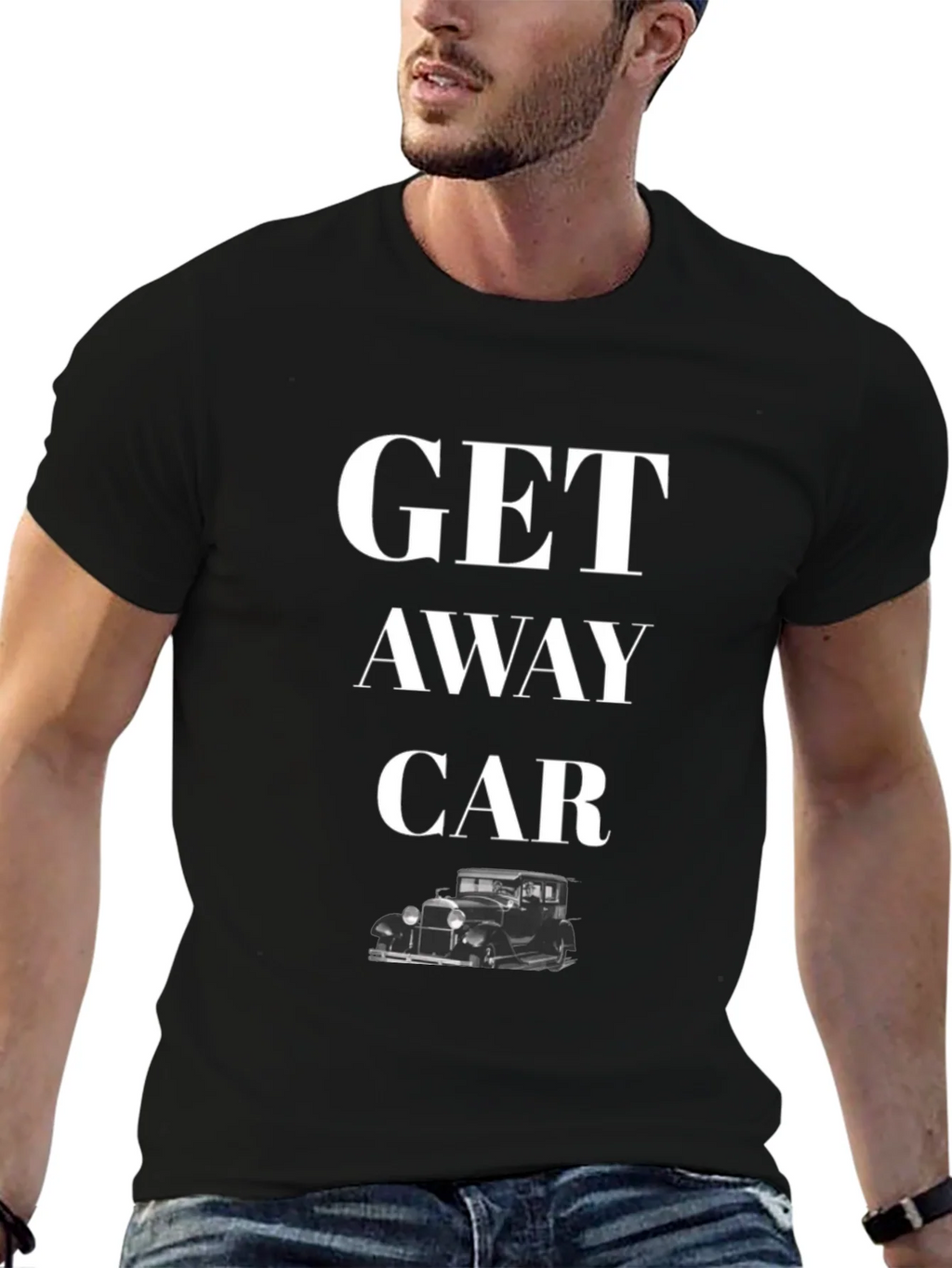 Getaway Car Graphic T-Shirt