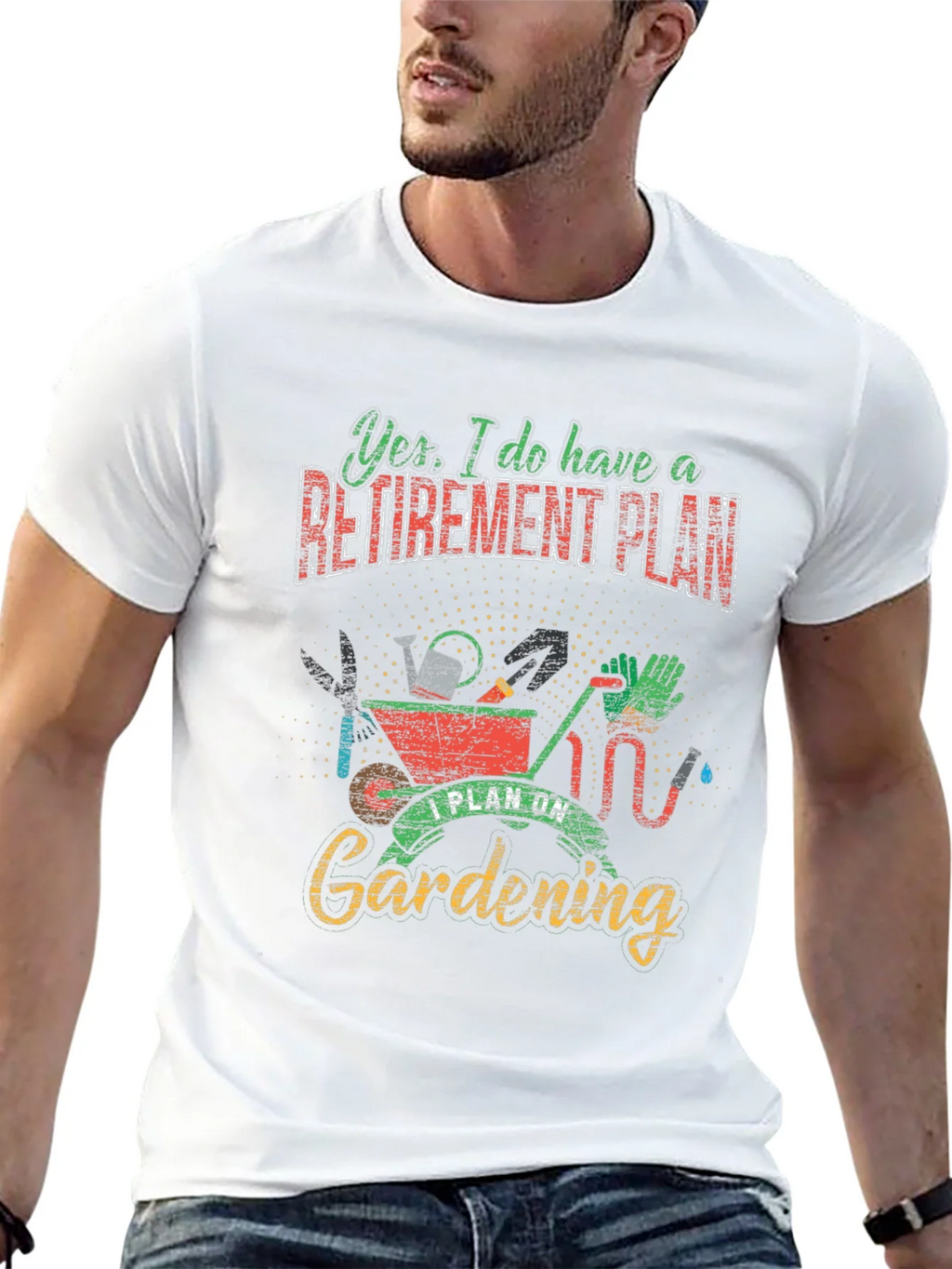 Gardening Retirement Plan T-Shirt