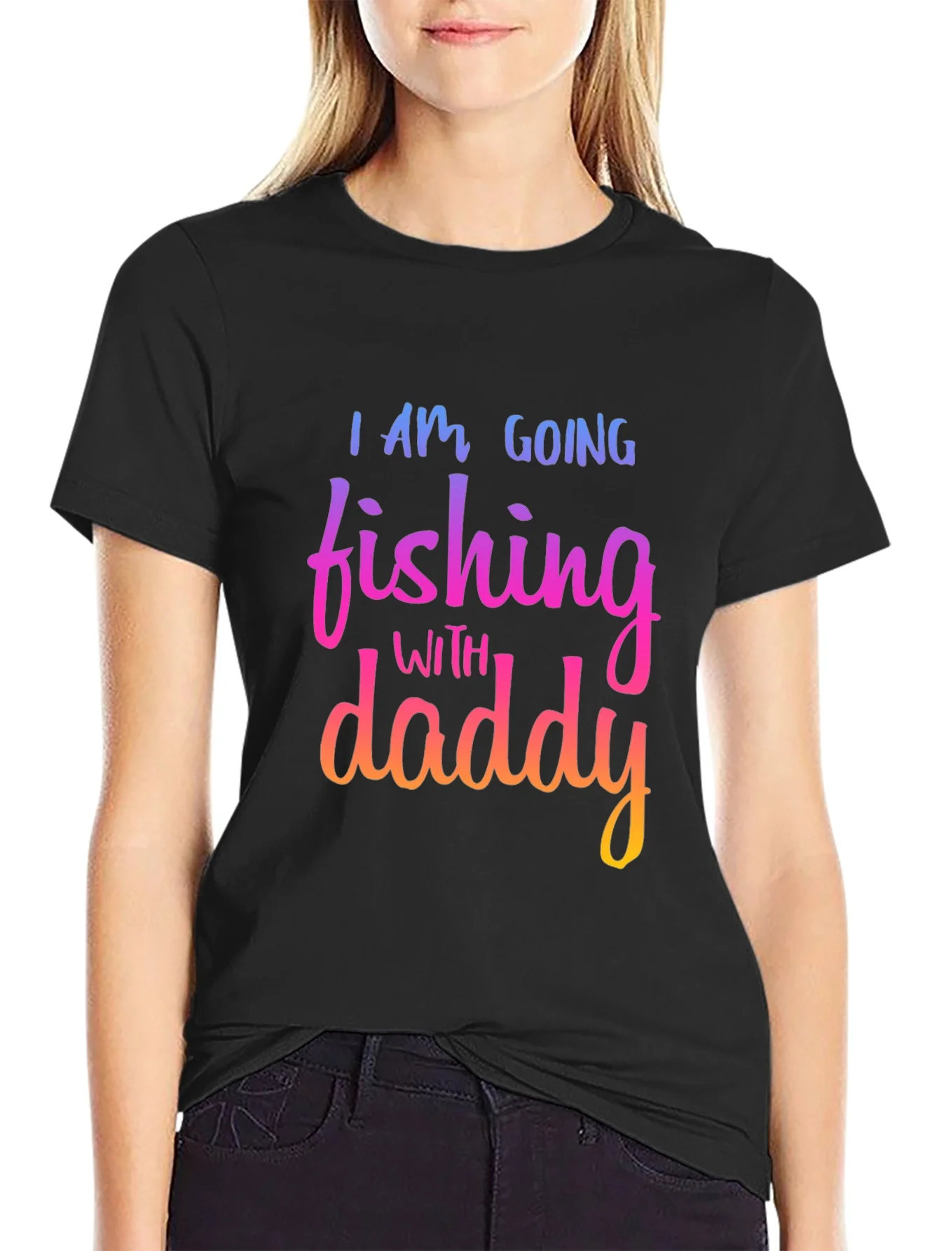 Fishing With Daddy Graphic Tee