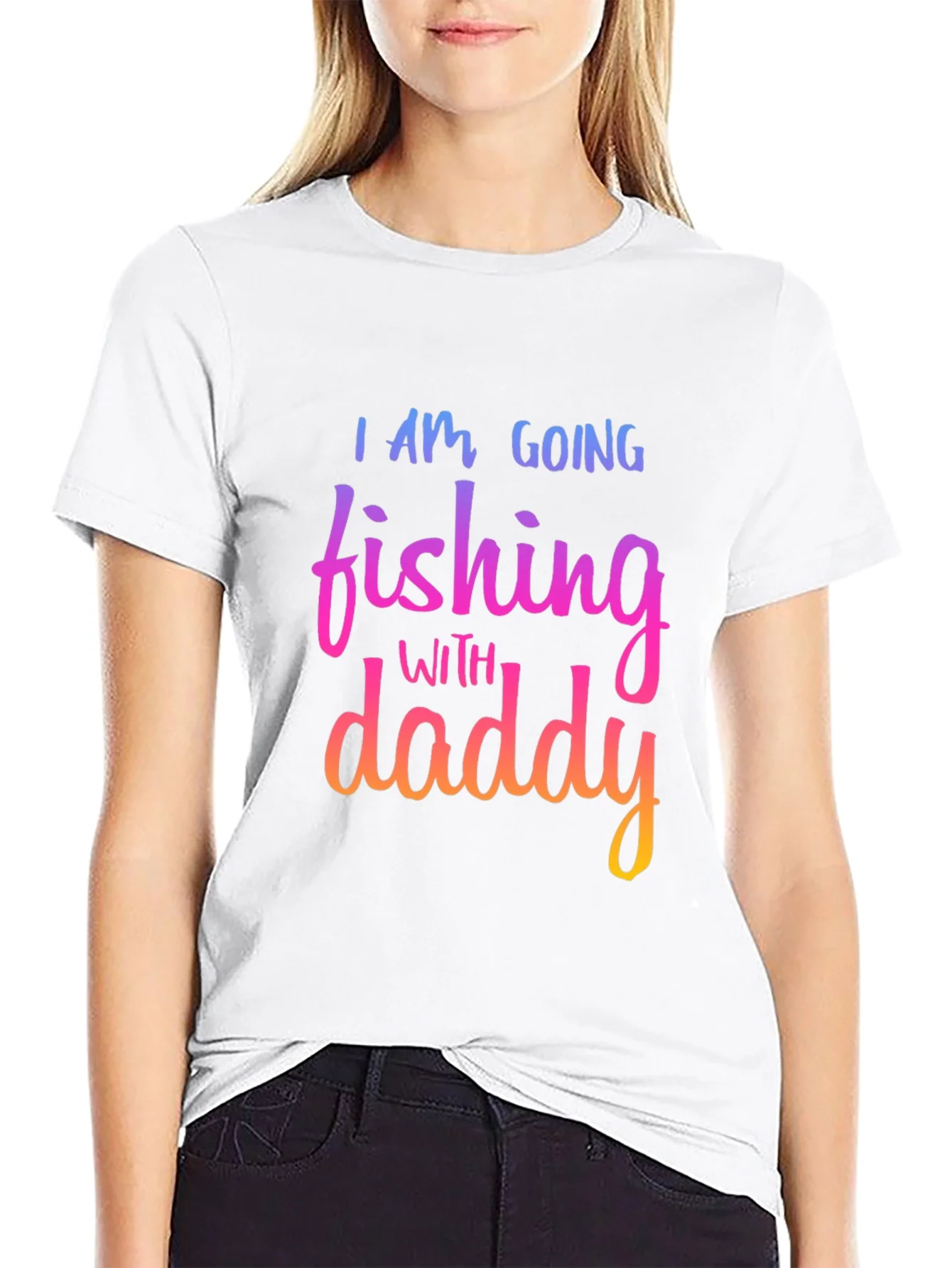 Fishing With Daddy Graphic Tee