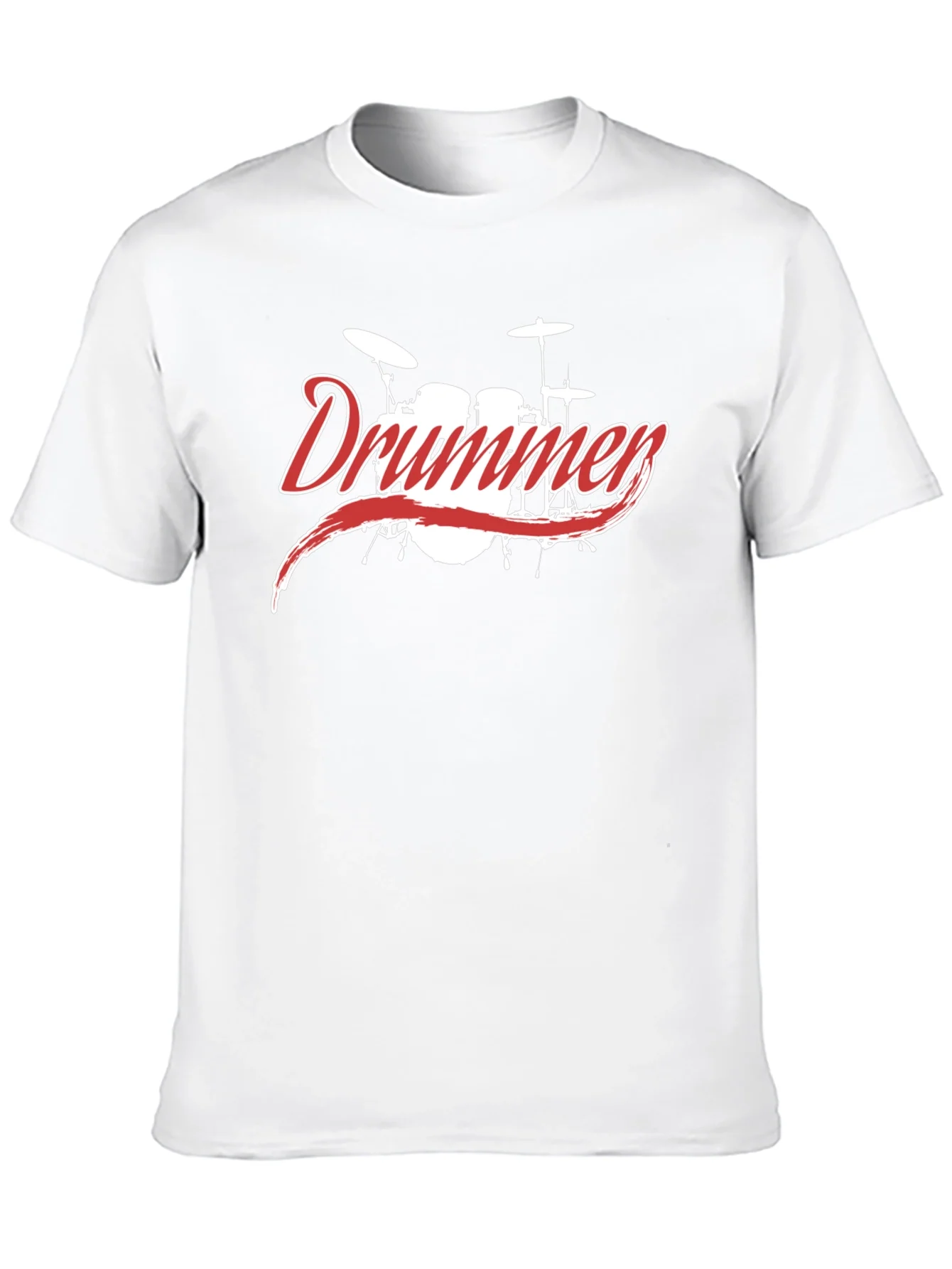 Drummer Graphic Tee - Black