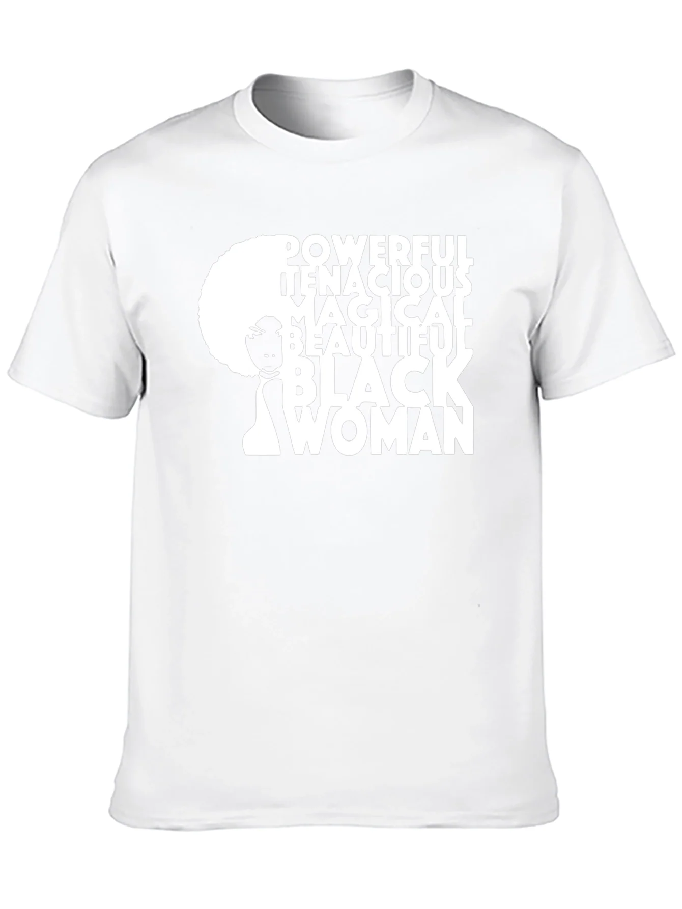 Powerful Black Woman Graphic Tee