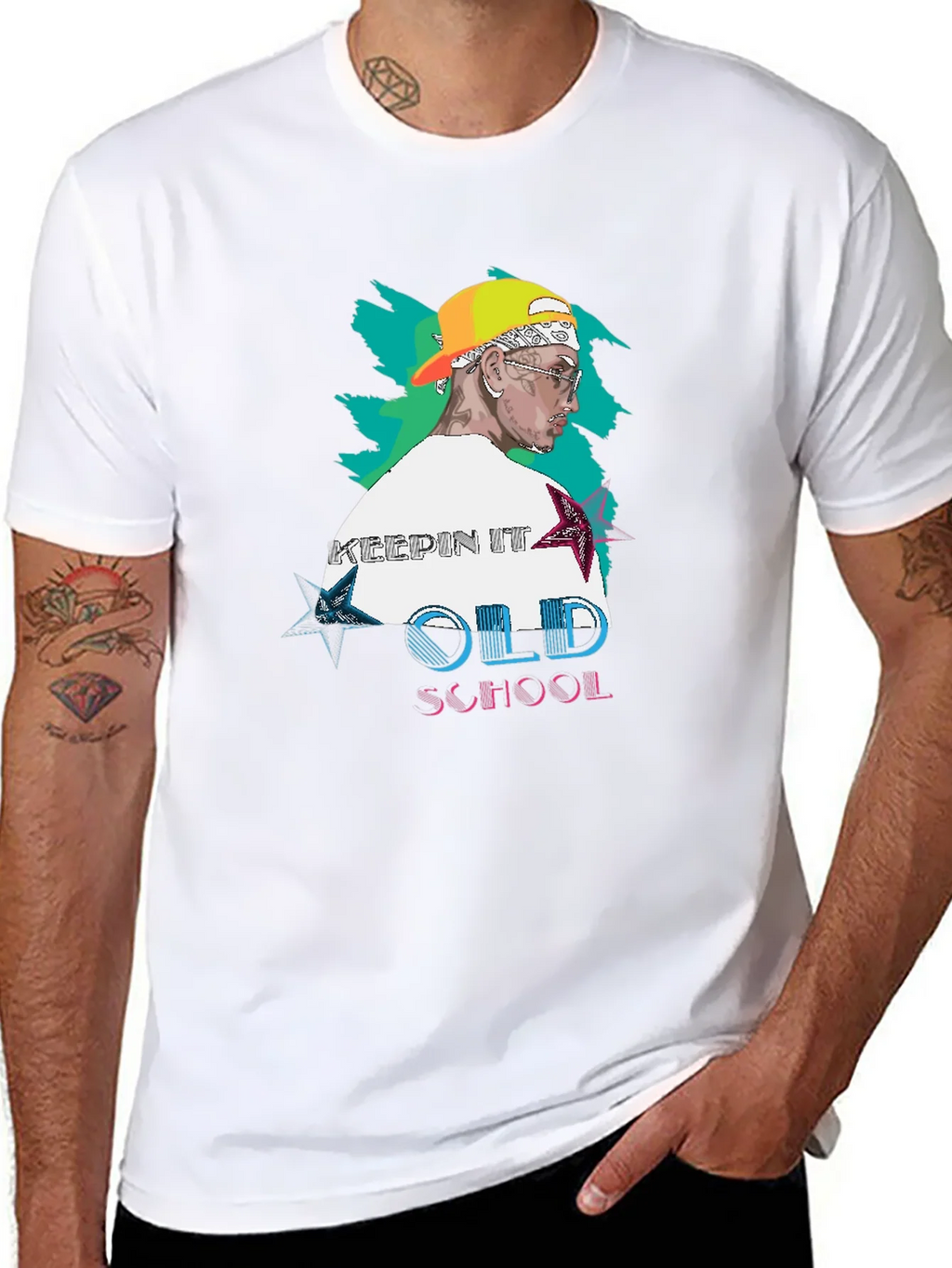 Keepin It Old School Graphic Tee