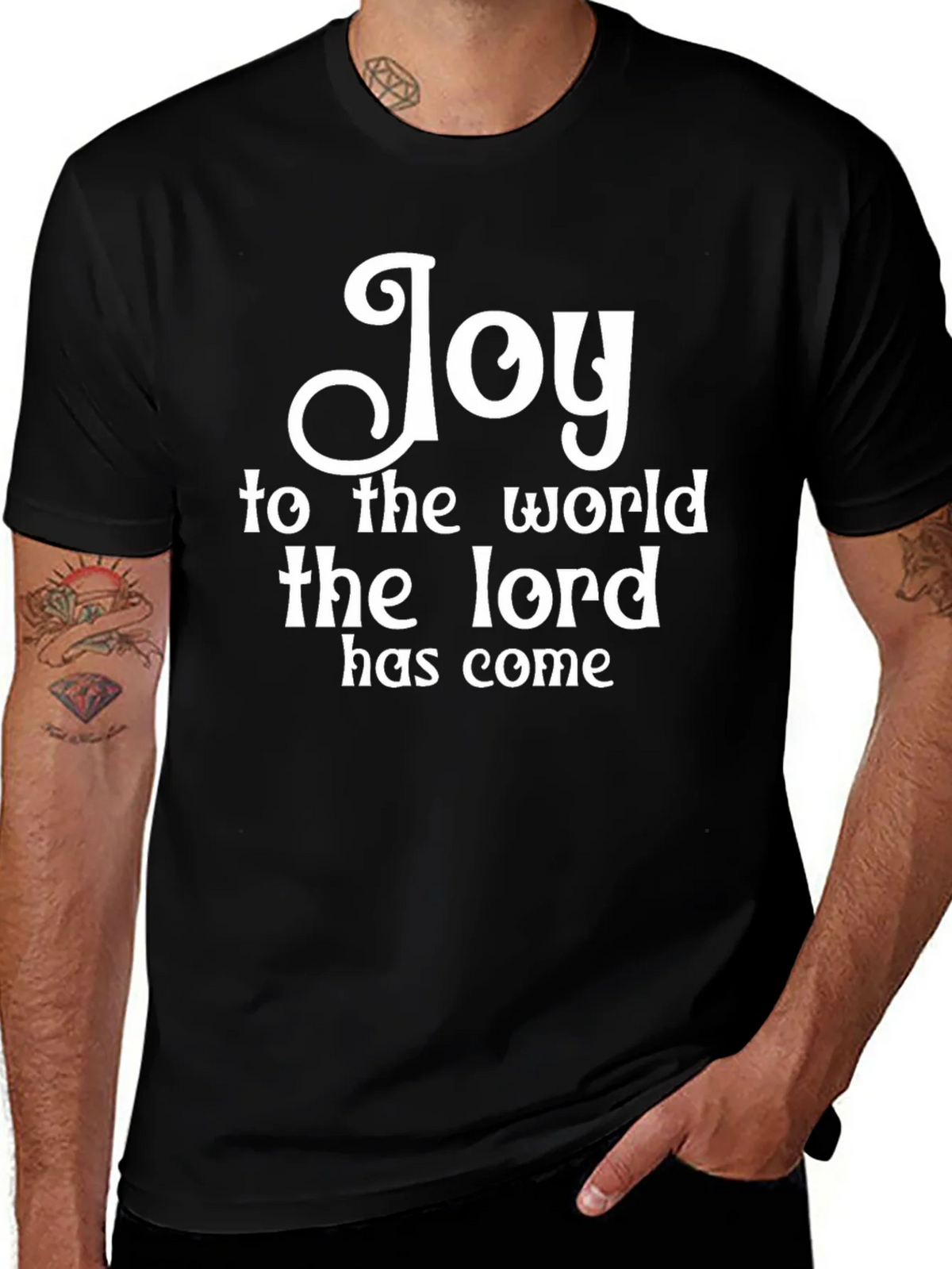 Joy to the World T-Shirt - Holiday Christmas Tee