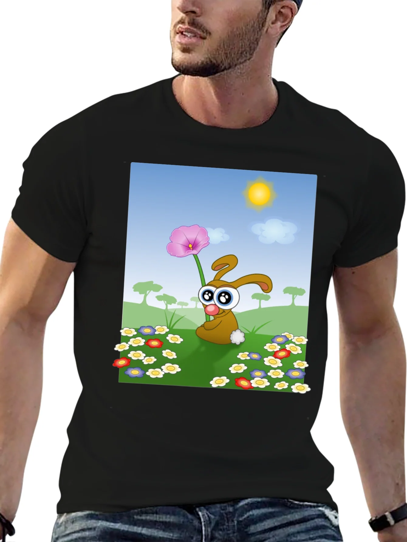 Cartoon Bunny T-Shirt