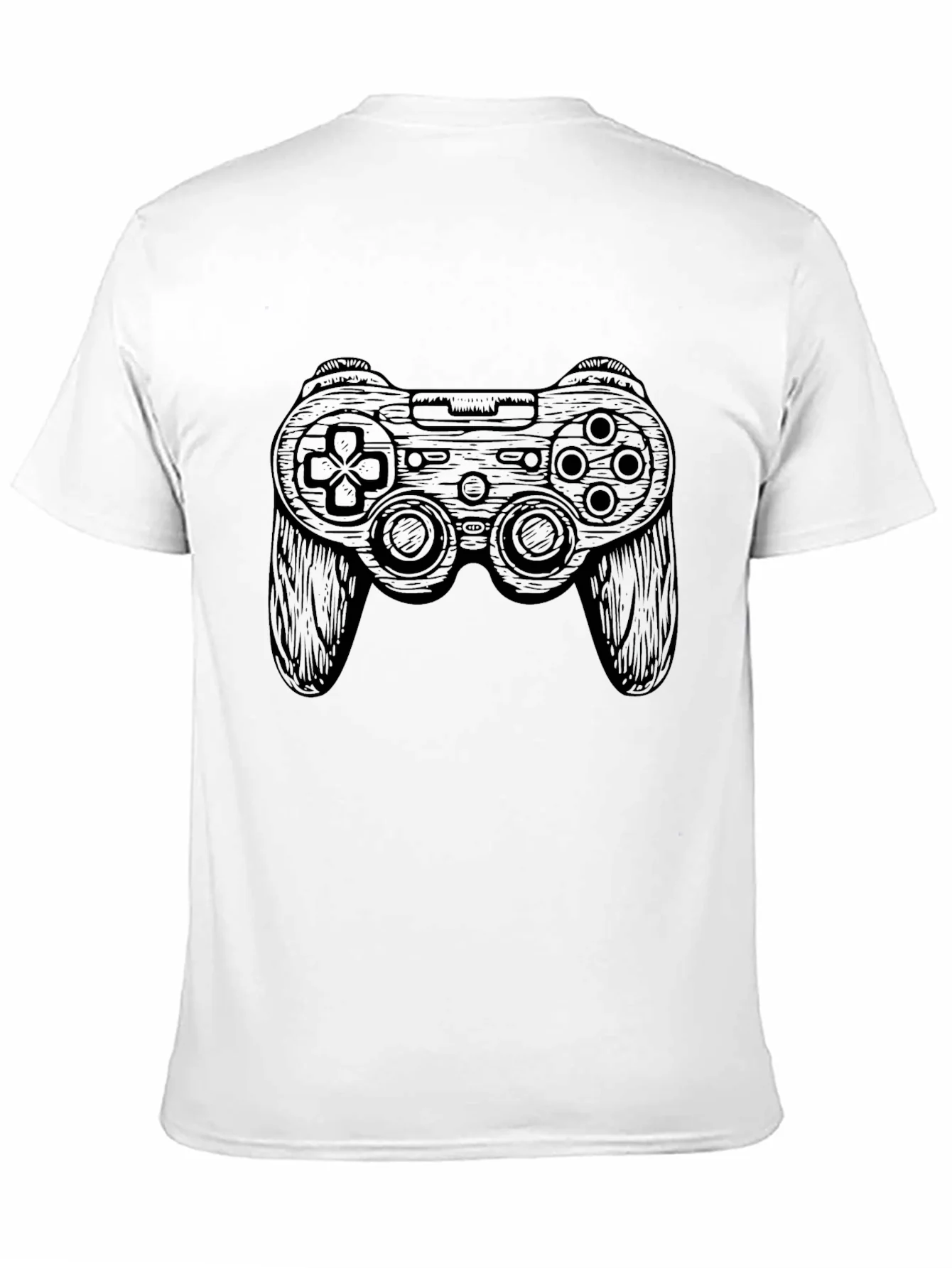 Gaming Controller Graphic Tee - Black