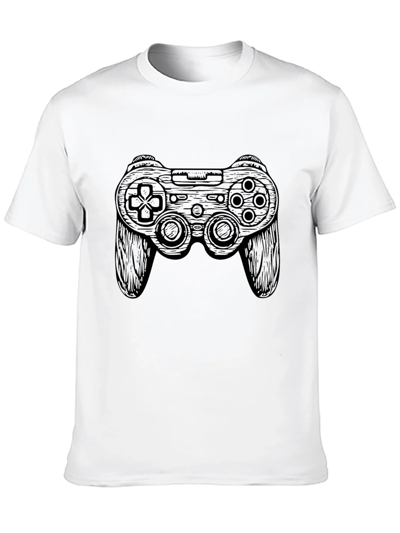 Gaming Controller Graphic Tee - Black