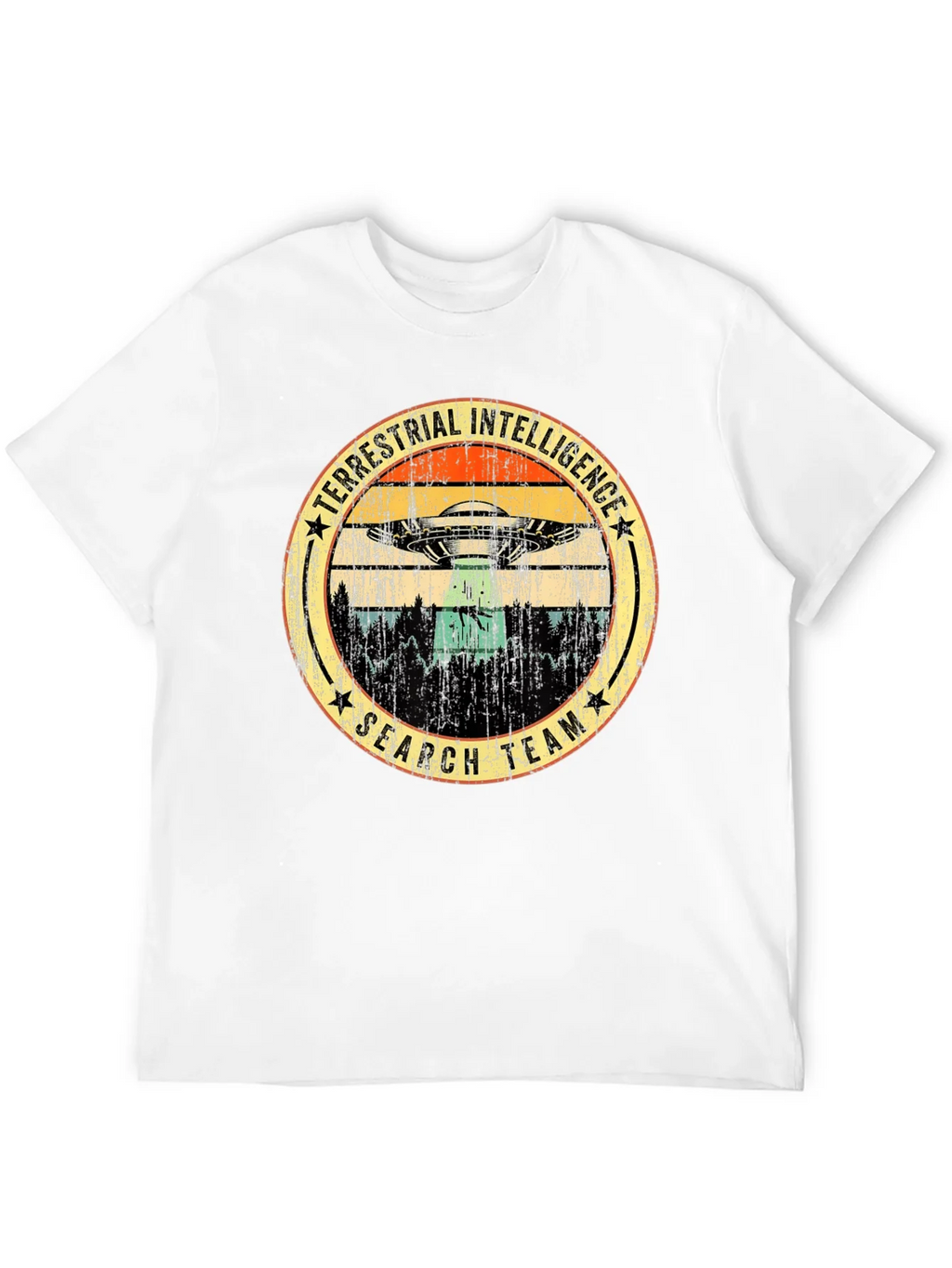 Terrestrial Intelligence Search Team UFO T-Shirt