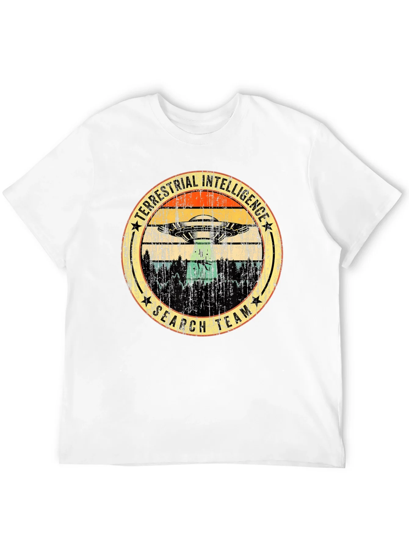Terrestrial Intelligence Search Team UFO T-Shirt