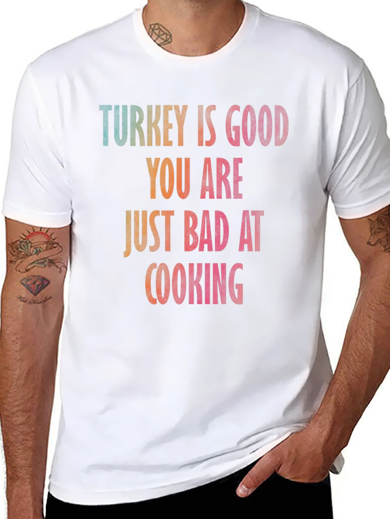 Funny Thanksgiving Turkey Cooking T-Shirt
