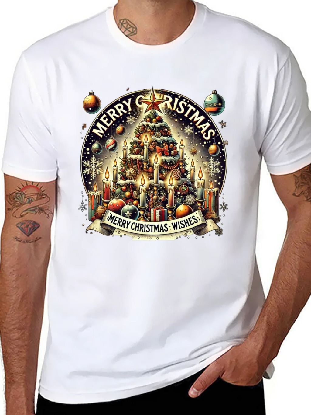 Festive Christmas Tree Tee